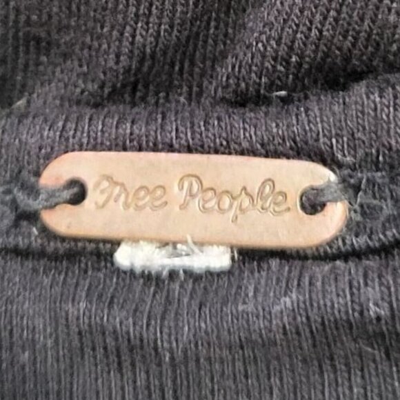 Free People Boho Tank Top Black Size M - Picture 9 of 11